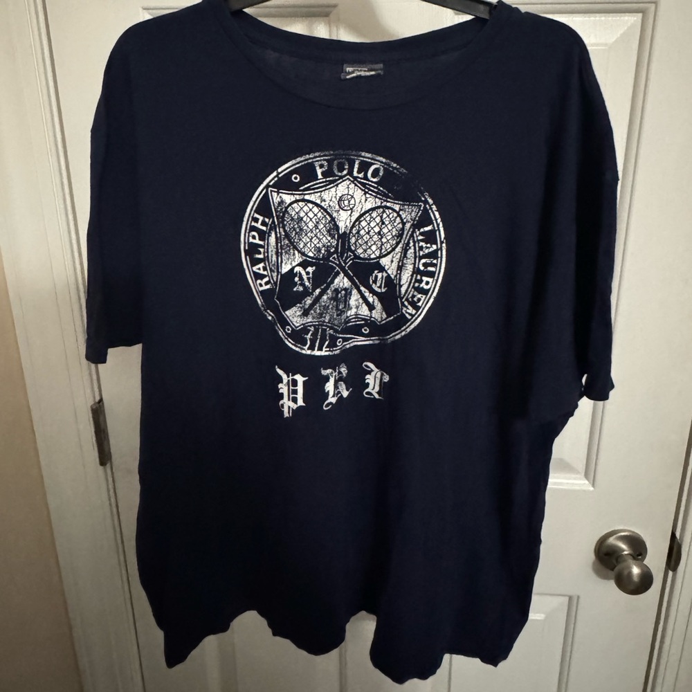 Ralph Lauren Blue Cotton Tee